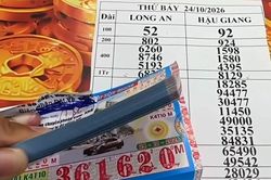 Một người đ&agrave;n &ocirc;ng ở C&agrave; Mau tr&uacute;ng số hơn 39 tỉ đồng