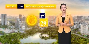 Dự báo thời tiết sáng | 15/05/2026