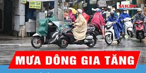 Miền Nam sắp vào đợt mưa dông