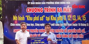 TP Hồ Chí Minh ra mắt mô hình 'Khu phố số' tại phường Bình Hưng Hòa