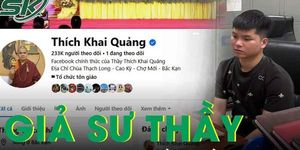 Thanh niên lập Facebook có tích xanh giả mạo sư thầy, lừa tiền công đức
