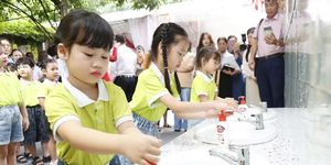 Trường học chủ động phòng, chống bệnh tay chân miệng