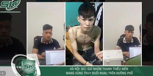 Sáng 25/5: Bắt nóng nhóm 'boy phố' vác súng diễu oai, đánh người đi đường thương tích ở Hà Nội
