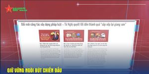 Giữ vững ngòi bút chiến đấu trên mặt trận văn hóa tư tưởng