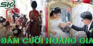Choáng ngợp trước đám cưới rước dâu phong cách hoàng gia 'có 1 không 2'