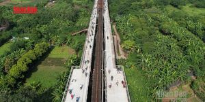 [Video] Cầu Long Biên chính thức thông xe trở lại