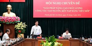 TPHCM nâng cao chất lượng công tác tạo nguồn, kết nạp đảng viên mới