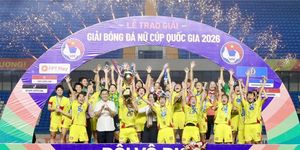 CLB nữ TP. Hồ Chí Minh bảo vệ thành công danh hiệu Cúp Quốc gia