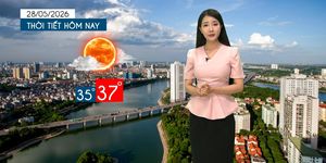 Dự báo thời tiết tối | 28/05/2026