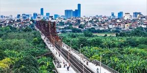 Thông xe cầu Long Biên sau hai tháng đóng cầu sửa chữa