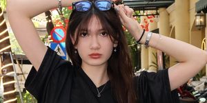 Đời thường em gái Đặng Văn Lâm 19 tuổi cao 1m77: Nét đẹp lai Việt - Nga, vừa bị loại casting người mẫu
