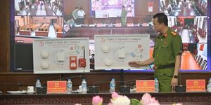 Công an Hà Nội ra mắt thiết bị báo cháy không dây