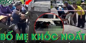 Đau xót cảnh bố mẹ khóc ngất bên nữ sinh lớp 12 tử vong dưới gầm xe tải ở Quảng Ninh