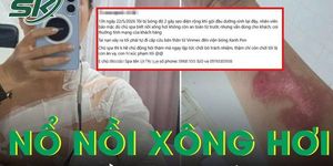 Nổ nồi xông hơi khi gội đầu dưỡng sinh, nữ khách bỏng độ 2 vùng cổ và ngực