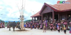 Đặc sắc Lễ 'Mừng chiến thắng' của người Bahnar ở làng Đăk Asêl, xã Sơn Lang