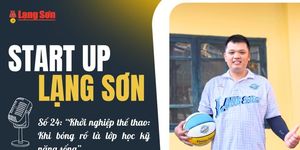 Start-up Lạng Sơn số 24: 'Khởi nghiệp thể thao: Khi bóng rổ là lớp học kỹ năng sống'
