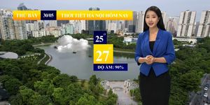Dự báo thời tiết sáng | 30/05/2026