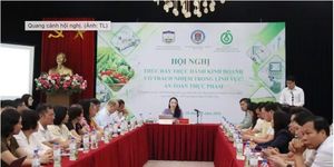 Thúc đẩy kinh doanh có trách nhiệm về thực phẩm