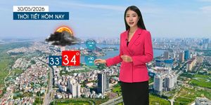 Dự báo thời tiết tối | 30/05/2026