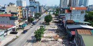 Dự án mở rộng đường Tam Trinh: Mặt bằng đã sạch, người dân mong ngày tăng tốc