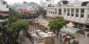 Hà Nội sắp vào mùa mưa, dự án chống ngập tại nhiều tuyến phố đang đến đâu?