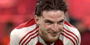 Phản ứng gây chú ý của Declan Rice
