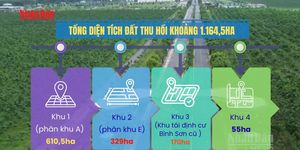 [Video] Đồng Nai thu hồi hơn 1.164ha đất để phát triển khu đô thị gần sân bay Long Thành