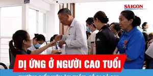 Dị ứng ở người cao tuổi thường biểu hiện âm thầm, dễ bị bỏ qua