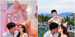 [GALLERY] Sinh nhật ngọt ngào của Hòa Minzy bên gia đình nhỏ