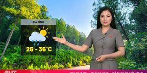 Dự báo thời tiết Hà Tĩnh ngày 31/5: có mưa rào nhẹ và dông, ngày nắng