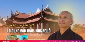 Tạm dừng xây tháp gạch, lo dựng bảo tháp lòng người