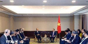 Tổng Bí thư, Chủ tịch nước Tô Lâm tiếp lãnh đạo ADB, WHO và doanh nghiệp tại Philippines