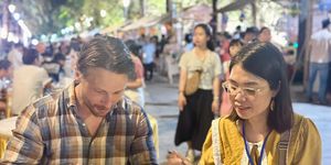 Khách Tây mê ẩm thực chay