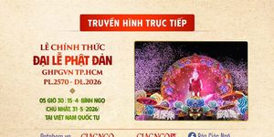 Lễ chính thức Đại lễ Phật đản Phật lịch 2570 tại Việt Nam Quốc Tự - TP.HCM