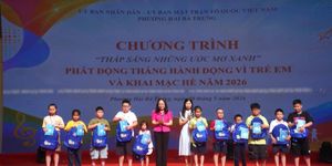 Phường Hai Bà Trưng phát động Tháng hành động vì trẻ em năm 2026