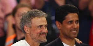 Màn ăn mừng cực 'cháy' của Luis Enrique và các học trò