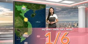[Video] Dự báo thời tiết ngày 1/6/2026: Mưa dông diện rộng tại Nam Bộ, Bắc Bộ và Trung Bộ có nắng nóng