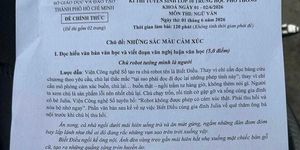 Đề văn lớp 10 tại TPHCM nói về sự cằn cỗi của cảm xúc