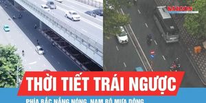Phía Bắc nắng nóng, Nam bộ tiếp diễn mưa dông