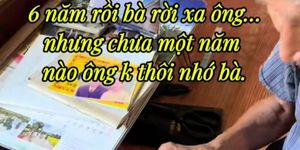 Bà mất đã 6 năm, cụ ông 95 tuổi vẫn giữ một thói quen khiến con cháu nghẹn lòng