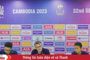 HLV Troussier bênh vực U22 Việt Nam sau khi bị loại ở bán kết SEA Games 32