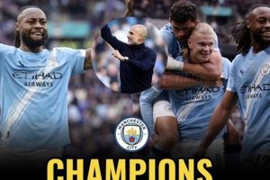 Man City nâng FA Cup, Arsenal nhận lời cảnh báo trong cuộc đua vô địch