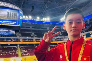 Võ sĩ Hoàng Sỹ Đức An giành Huy chương Đồng tại Karate One Youth League Manila 2026