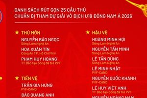 U19 Việt Nam lên đường sang Indonesia: Thách thức lớn khi vắng bộ đôi trụ cột