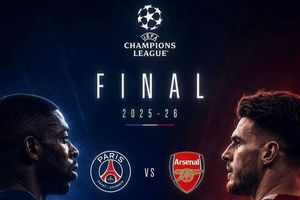 Arsenal và PSG tạo nên trận chung kết Champions League đắt giá nhất châu Âu
