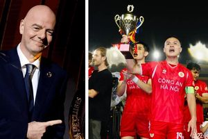 Chủ tịch FIFA chúc mừng Công an Hà Nội FC