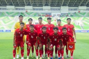 Công Hậu lập hat-trick giúp U19 Việt Nam thắng Timor Leste 3-0 ngày ra quân