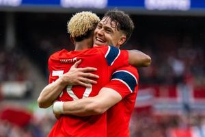 Jorgen Strand Larsen lập cú đúp, Na Uy đánh bại Thụy Điển 3-1 tại derby Bắc Âu