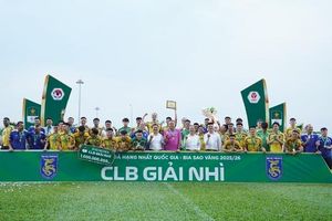 Giành ngôi Á quân hạng Nhất, Bắc Ninh FC hướng tới trận play-off lên V.League