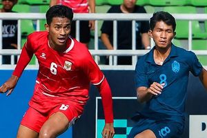 U19 Indonesia thắng tối thiểu Campuchia ở trận tranh hạng 3 Đông Nam Á